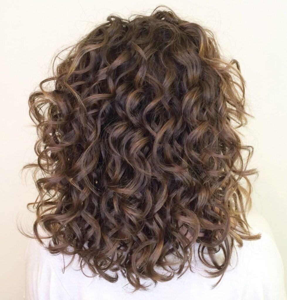 Medium Curly Bouncy Hairstyle