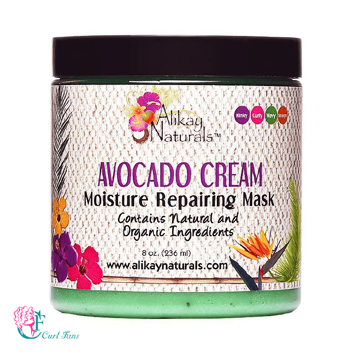 Alikay Naturals Avocado Cream Moisture Repairing Mask is one of the best natural curly hair masks