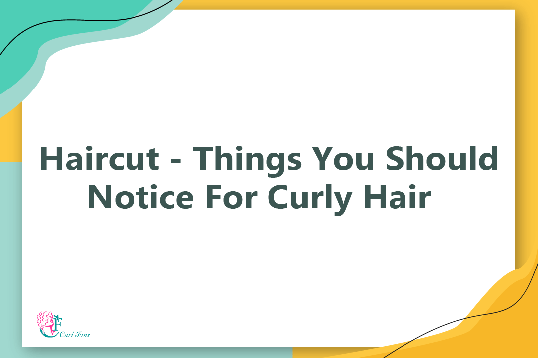 Haircut - Things You Should Notice For Curly Hair