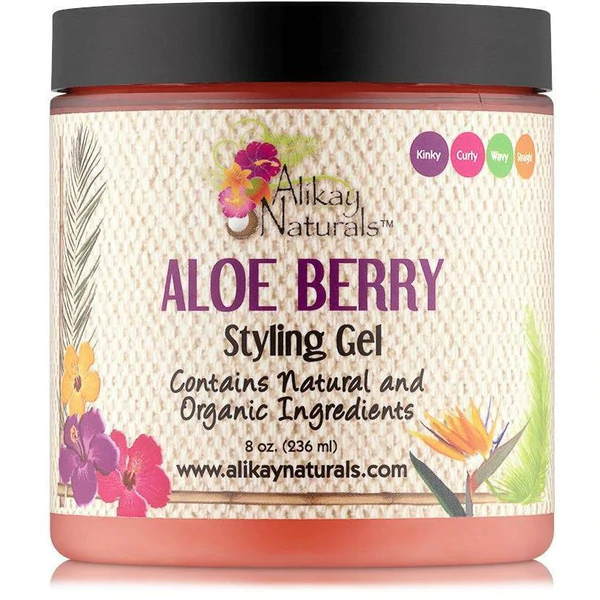 Alikay Naturals Aloe Berry Styling Gel is a curly girl approved styling product that is perfect for the curly girl method.