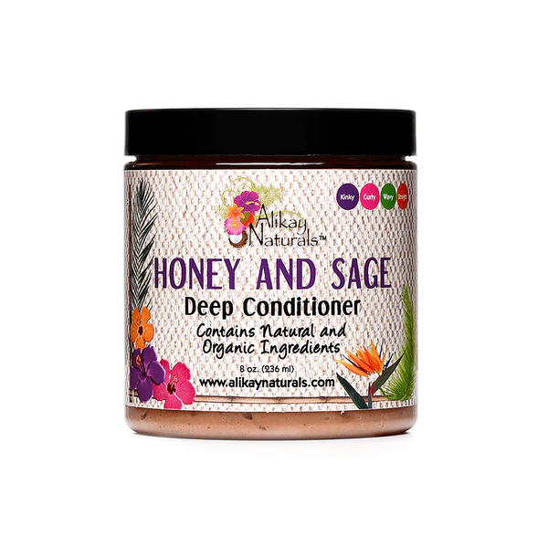 Alikay Naturals Honey & Sage Deep Conditioner is perfect for a DIY pre-poo