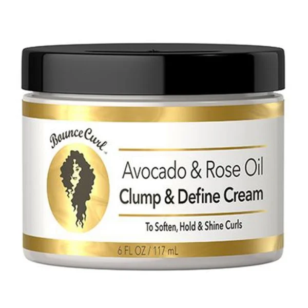 Bounce Curl Avocado & Rose Oil Clump & Define Creme is perfect product for maintaining you hair