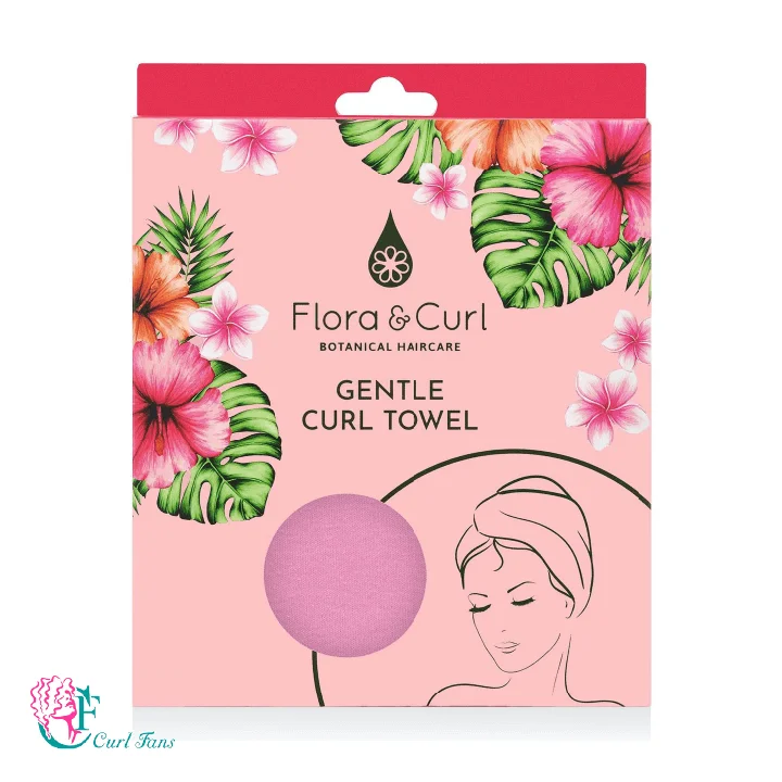 Flora & Curl Gentle Curl Towel is perfect towel for drying curly hair