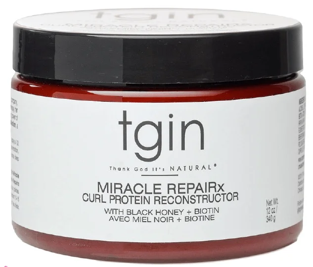 tgin Miracle RepaiRx Curl Protein Reconstructor is great for Protein And Moisture Treatment