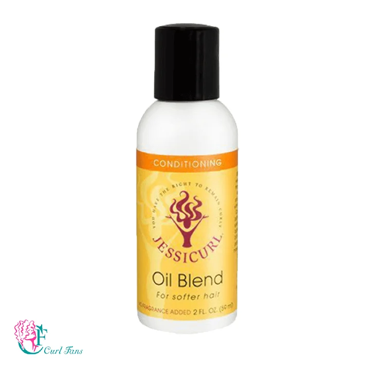 JessiCurl Oil Blend for Softer Hair is a perfect carrier oil for pre-wash treatment with glycerin