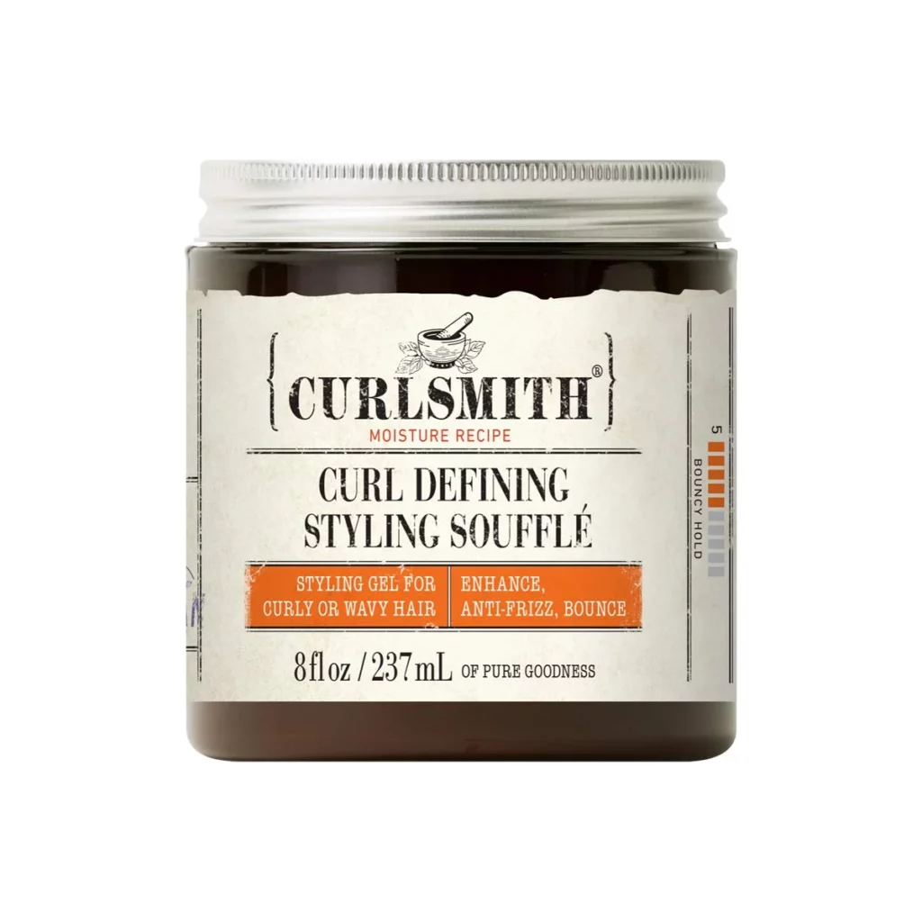 Curlsmith Curl Defining Styling Souffle is a great styler