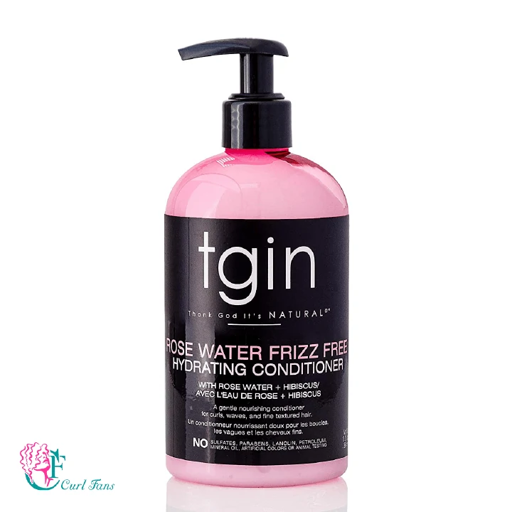 tgin Rose Water Frizz Free Hydrating Conditioner is perfect conditioner for removing tangles.