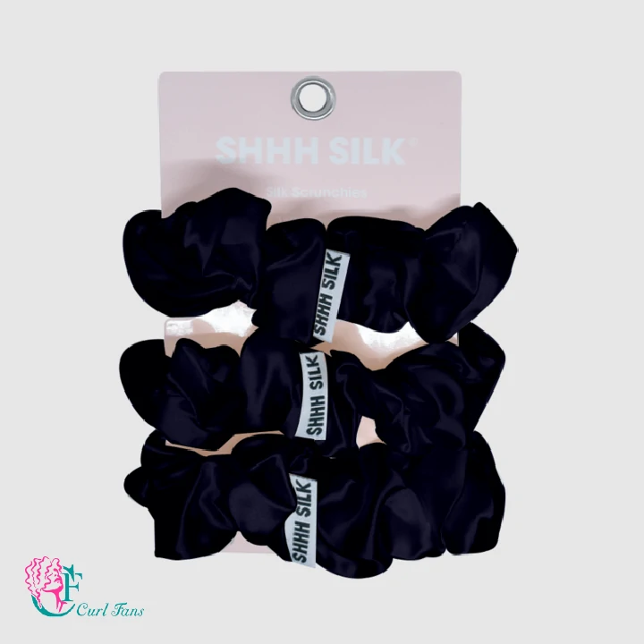 3 Pack Silk Scrunchies