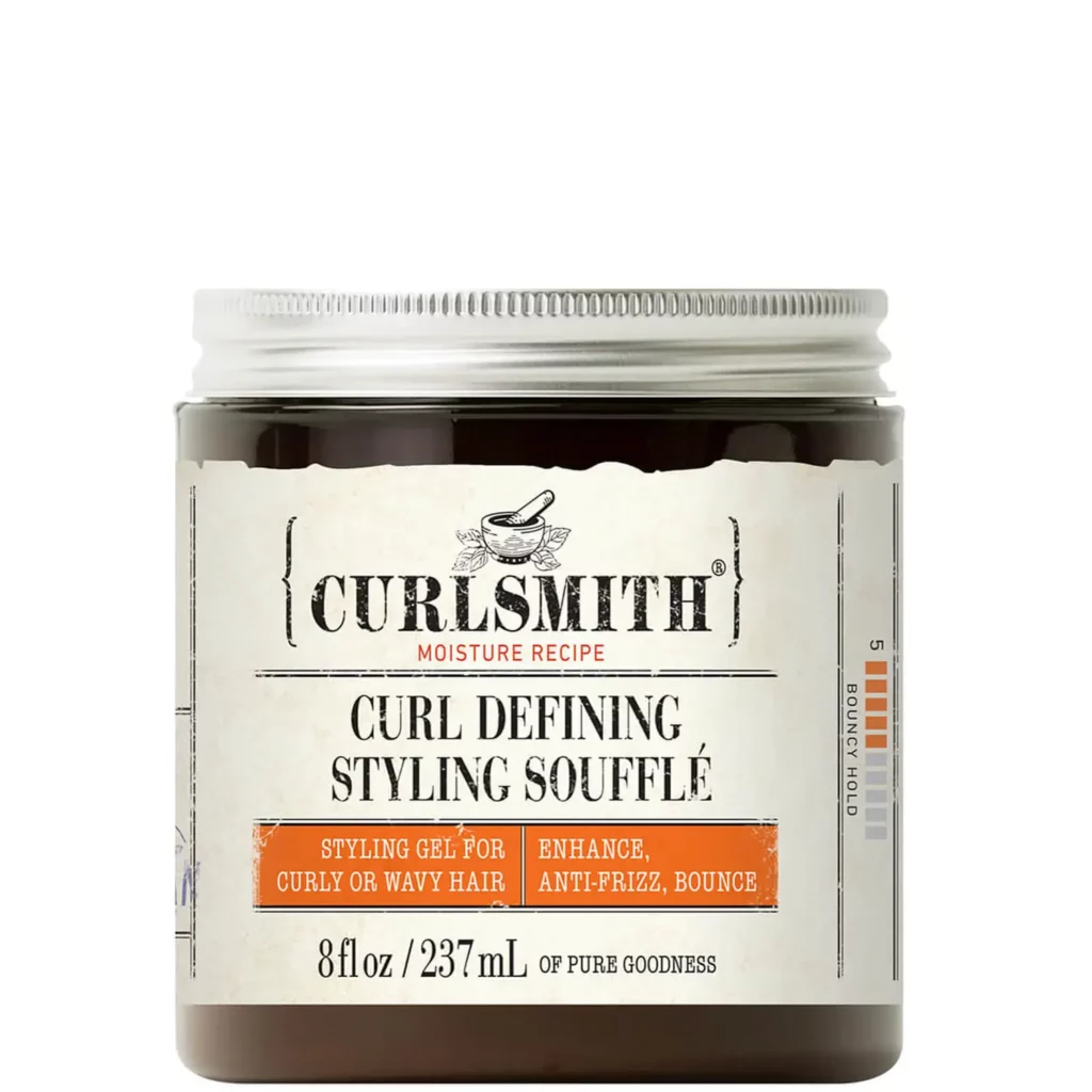 Curlsmith Curl Defining Styling Souffle is perfect for styling curly hair
