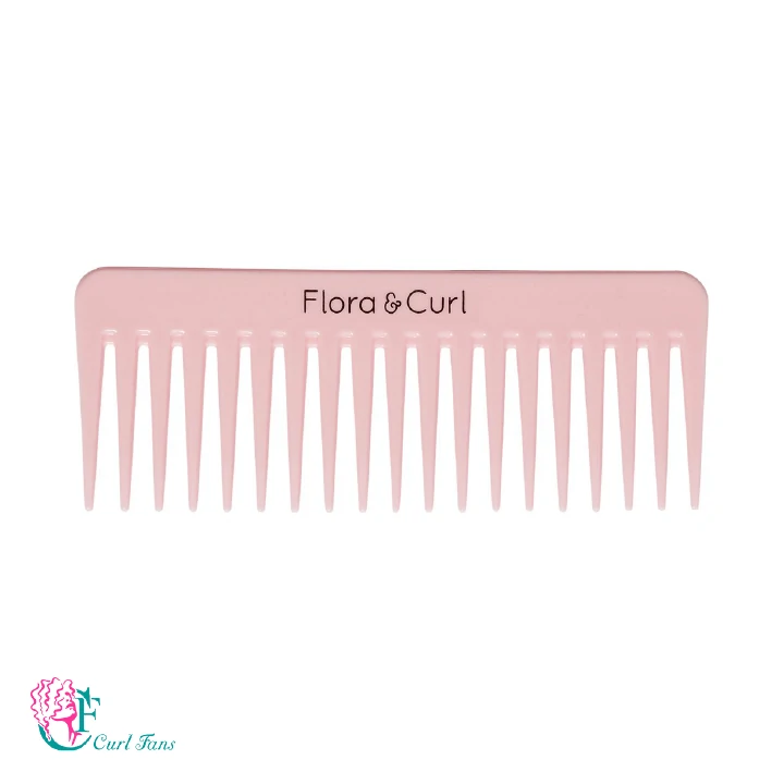 Flora & Curl Gentle Curl Comb is a perfect comb for detangling