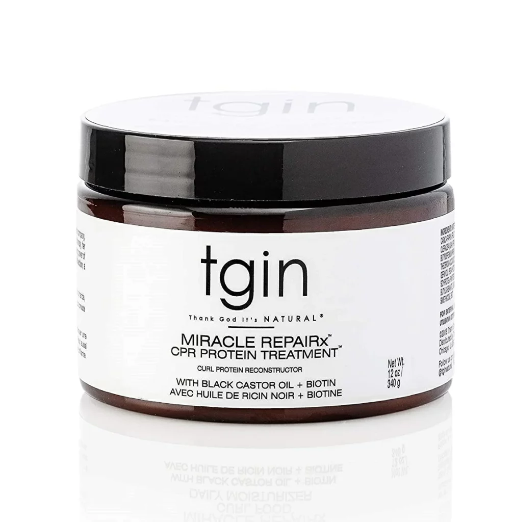 tgin Miracle RepaiRx CPR Protein Treatment is perfect for curing breakage