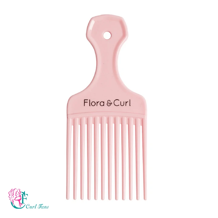 Flora & Curl Gentle Fro Pick is perfect for curly hair volume