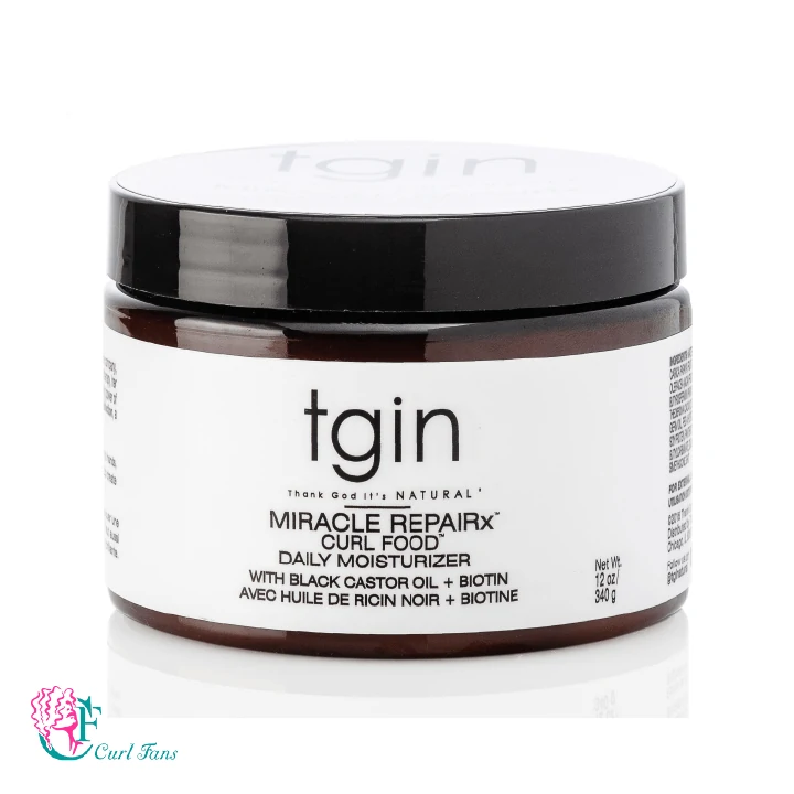 tgin Miracle RepaiRx Curl Food Daily Moisturizer if perfect for your Hair Regimen