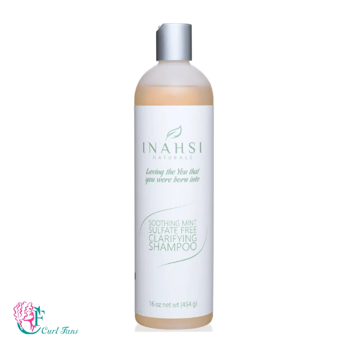 INAHSI Soothing Mint Clarifying Shampoo is perfect for gray curly hair