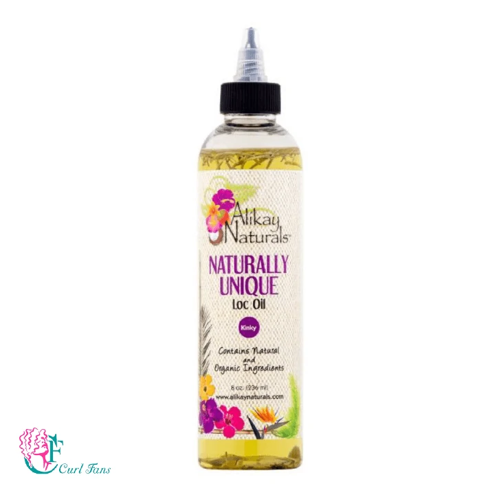 Alikay Naturals Naturally Unique Loc Oil can help you when swimming with curly hair