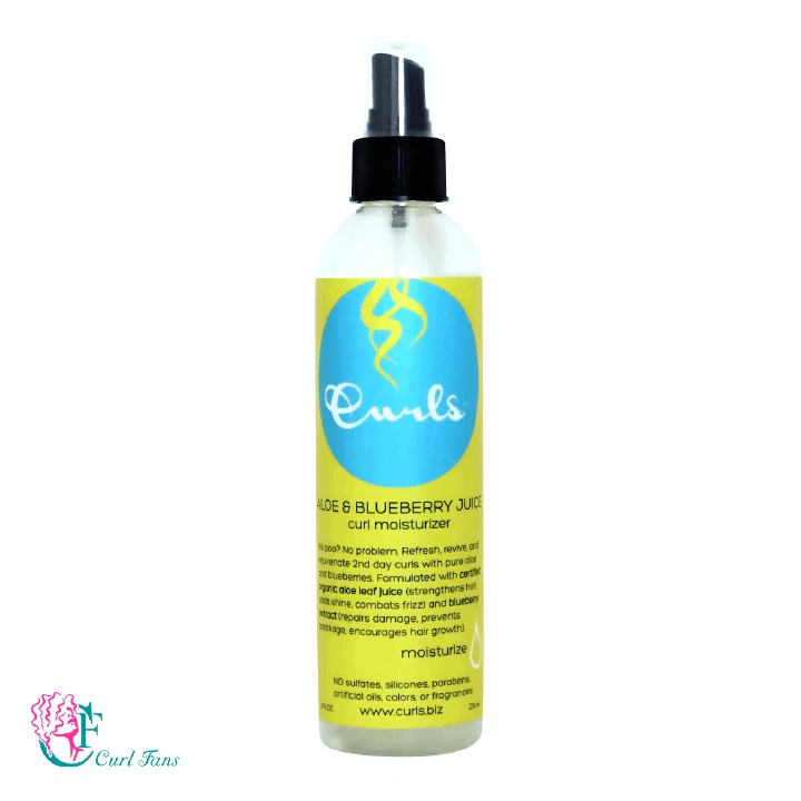CURLS – Aloe & Blueberry Juice Curl Moisturizer is perfect if you want to have a healthy hair regimen