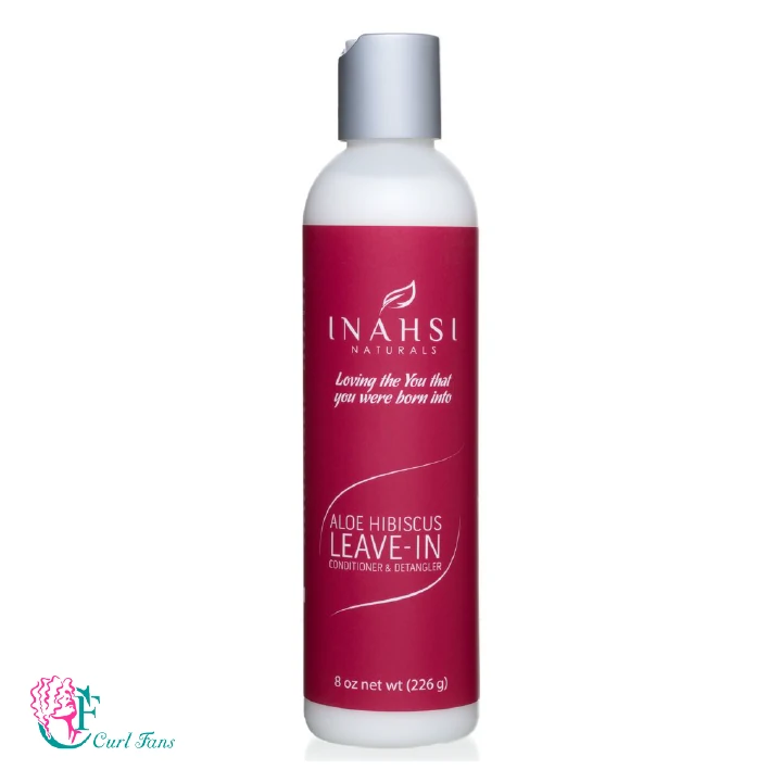 INAHSI Aloe Hibiscus Leave-In Conditioner & Detangler is perfect for curly hair detangling