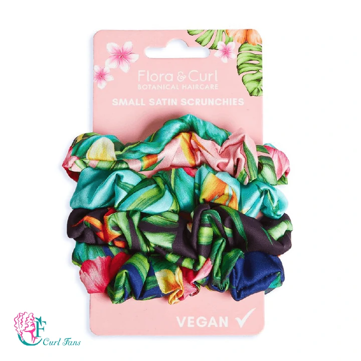 Flora & Curl Satin Scrunchies