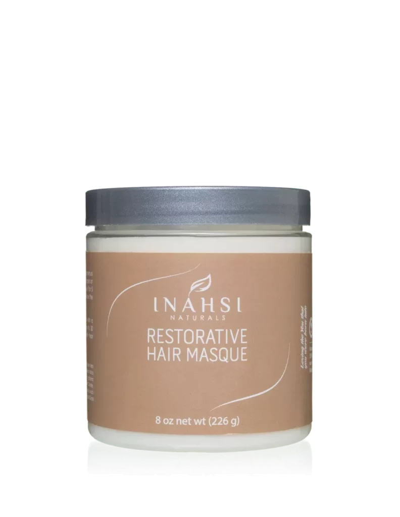 INAHSI Restorative Hair Masque is perfect mask for restoring protein in high porosity curly hair