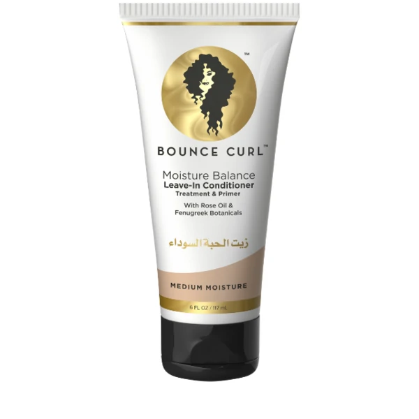 Bounce Curl Moisture Balance Leave-In Conditioner is perfect for low porosity hair