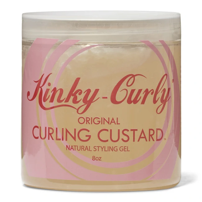 KINKY-CURLY Curling Custard can be used as a suitable hair product for curly hair in Australia