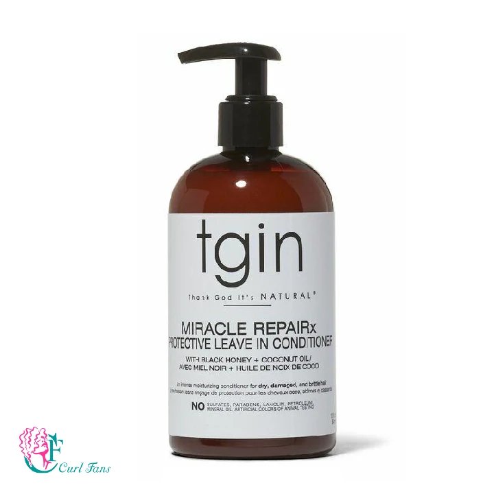 tgin Miracle RepaiRx Protective Leave In Conditioner is perfect for your curly hair routine