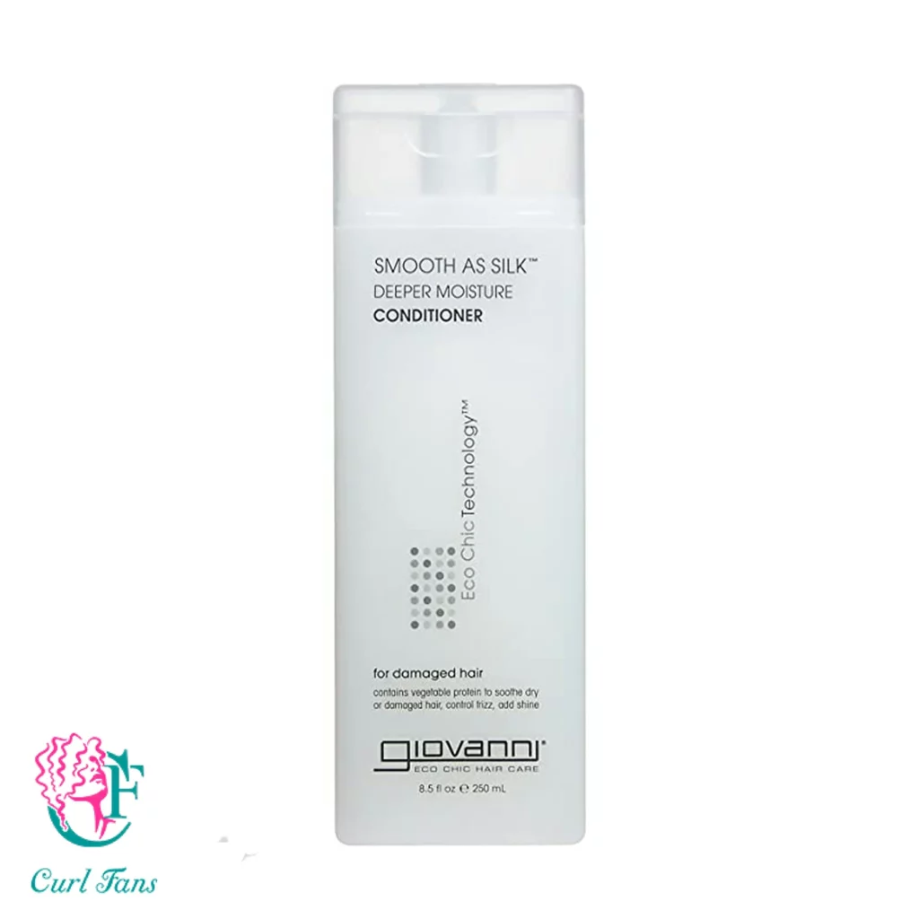 Giovanni Smooth As Silk Deeper Moisture Conditioner is perfect protein treatment for curly hair