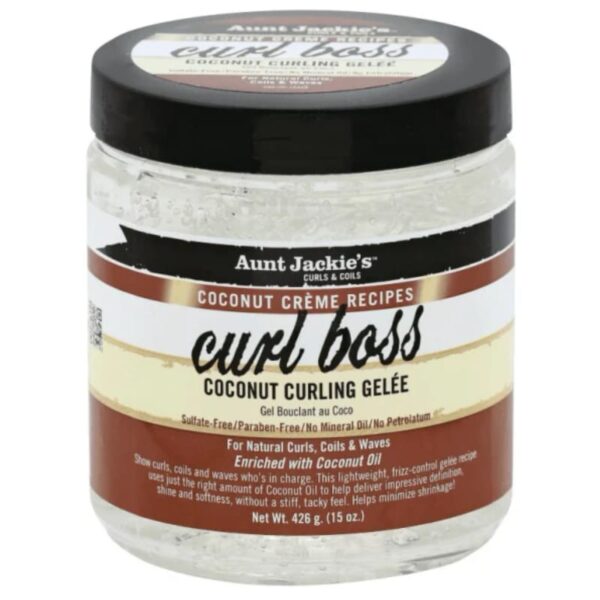 Aunt Jackie’s Curl Boss Gelée for defined curly hair in Australia
