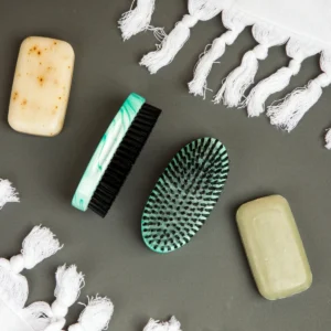 Bounce Curl Vegan Smoothing Brush for curly hair detangling and styling